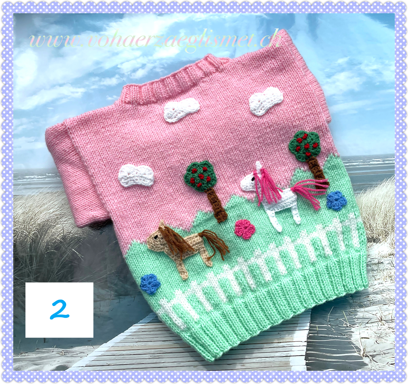 Kinderjäckli Gr. 86 / 92 / 98 / 104 – Bild 3