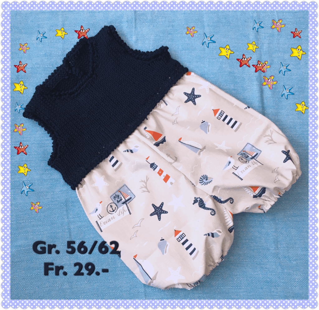 Kurzoverall Gr. 56/62