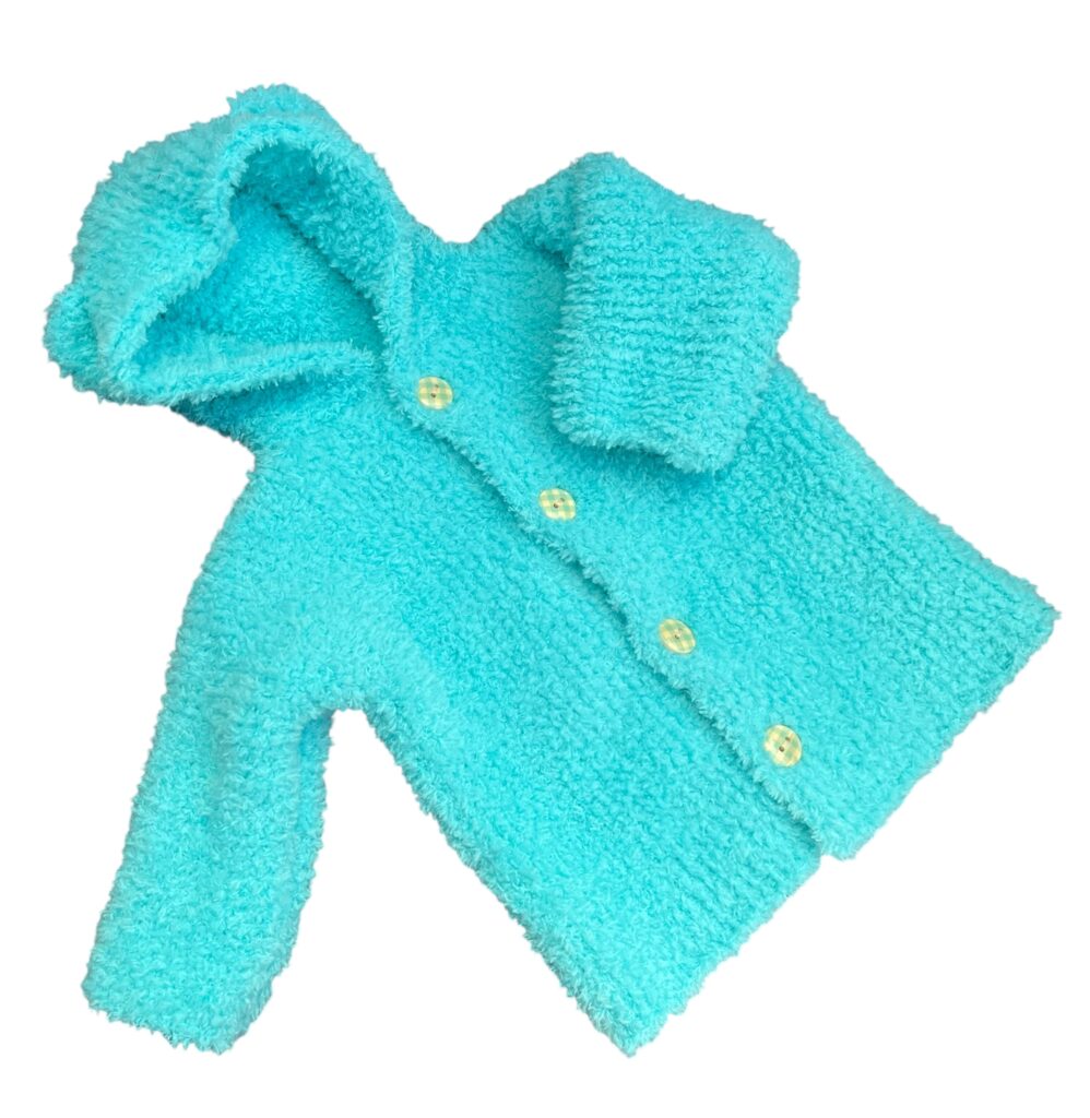 Teddyjäggli Gr. 62/68 aqua