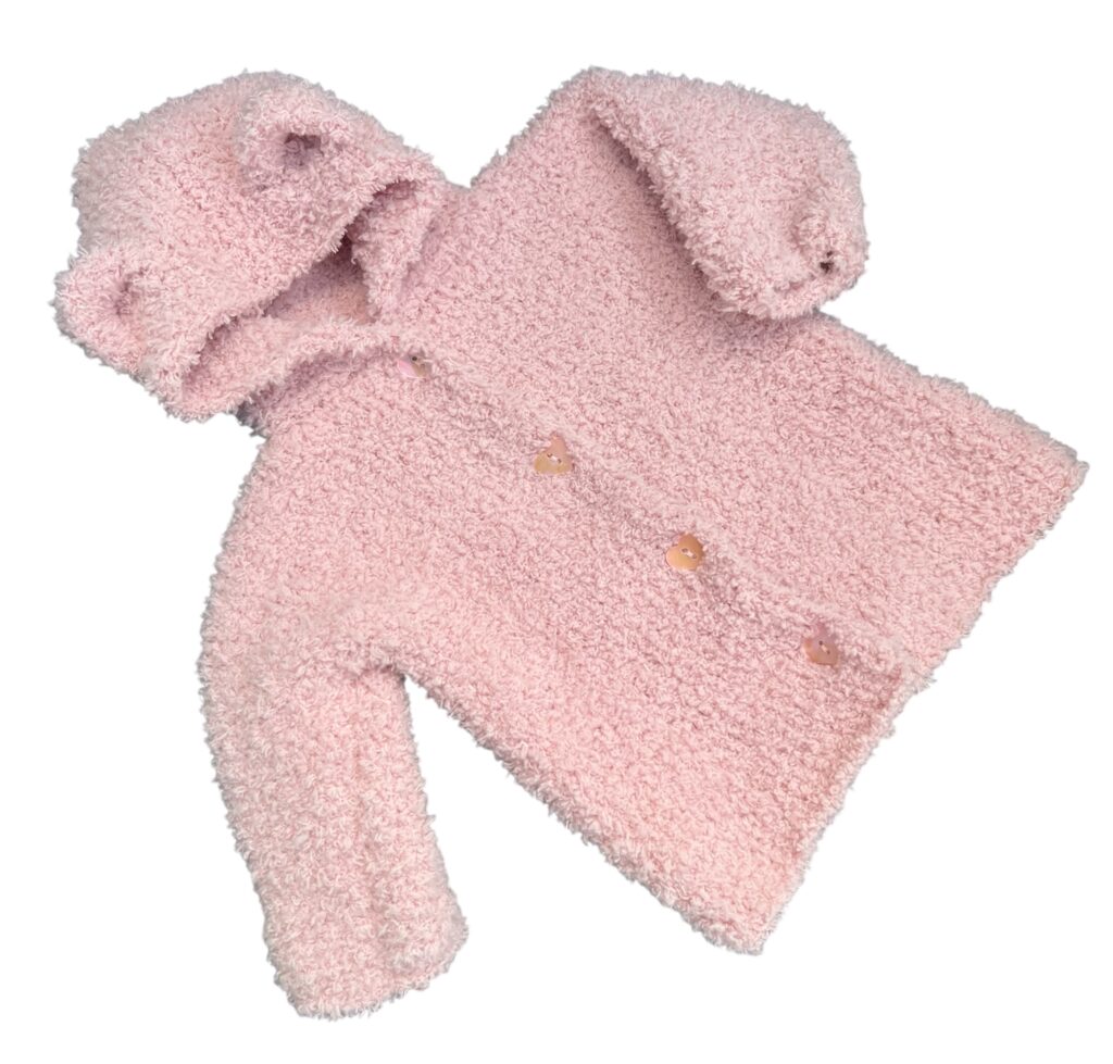 Teddyjäggli Gr. 62 rosa