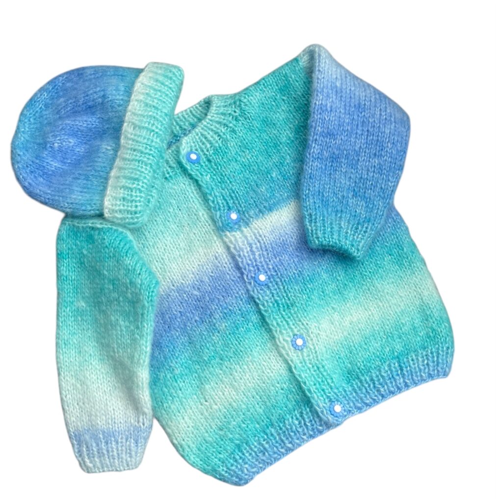 Kinderjäggli mit Mütze Gr. 92
