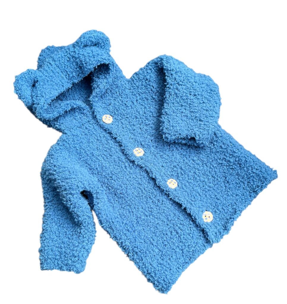 Teddyjäggli Gr. 62 blau